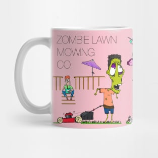 Zombie Lawn Mowing Co. Mug